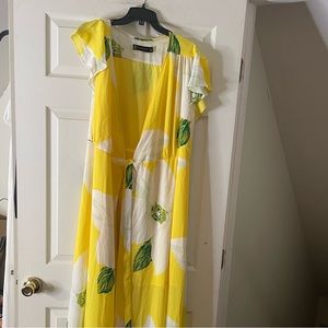 Yellow beautiful dress